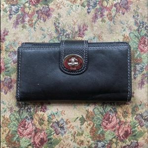 Vintage coach checkbook wallet
